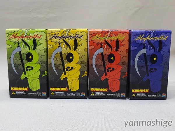 【冬バーゲン★特別送料無料!】 2025年最新】Yahoo!オークション -メイヘムラビットの中古品 キューブリック、ベアブリック