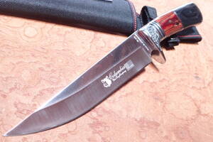 ★送料込み!★Columbia Saber★G46★ColumbiaSaber コロンビアナイフ レリーフヒルト ハンティングナイフ ウッドハンドルキャンプ必須