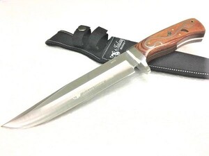 ★送料込み!★SA72★Columbia Saber★コロンビアナイフ 高品質シースナイフ トライバルウッドハンドルキャンプ必須 アウトドア 薪焚火