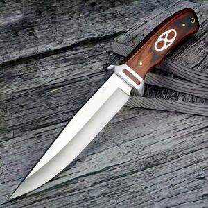 ★送料込み!★SA32★Columbia Saber★コロンビアナイフ 高品質ハンティングナイフ レッドウッドハンドル キャンプ アウトドアナイフ薪