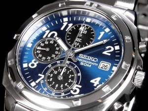 新品未使用品 セイコー SEIKO クロノ 腕時計 SND193