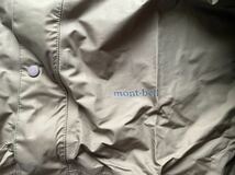 mont-bell モンベル RAIN DANCER MEN'S レインダンサーM'S 1128187 レインウェア ゴアテックス メンズ サイズL ライトタン＋サスペンダー付_画像8