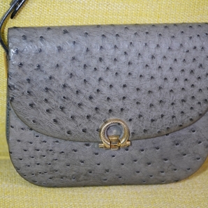 希少 モラビト MORABITO オーストリッチ ショルダーバッグ