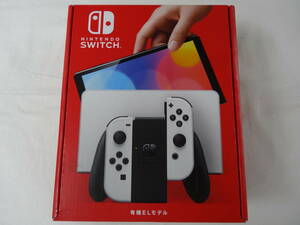 未使用品 即決 即納 任天堂 Nintendo Switch (有機ELモデル) 本体 Joy-Con(L)/(R) ホワイト