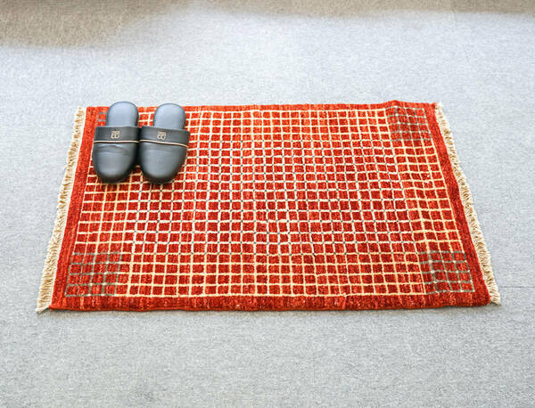 パキスタン ガズニウール size:92×66cm 遊牧民 手織り絨毯