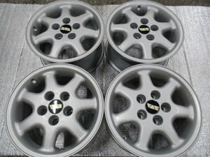 限定SALE【【BWA】15X7.0J+20　5/120♪ITALY製・マッドシルバー♪BMW・未使用・旧車・レアサイズ♪