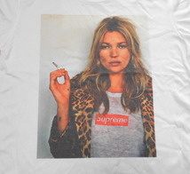 新品【KATE MOSS】ケイトモス セクシー タバコ プリント Tシャツ M_画像2