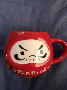 送料込み スターバックス マグ ダルマ 赤 だるま
