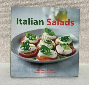 洋書　『Italian Salads』　Maxine Clark　サラダ　イタリアンサラダ　レシピ　英語　語学勉強にも