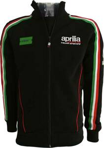 ★送料無料★Aprilia Racing Team Gresini World Bikes SWEATSHIRT アプリリア トラックジャケット ジャージ アウター ブラック Sサイズ