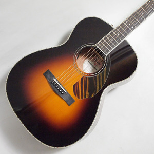 Fender PO-220E Orchestra, Ovangkol Fingerboard, 3-Tone Vintage Sunburst〈フェンダーエレアコ〉