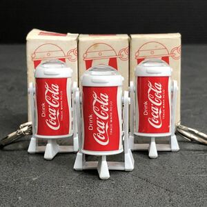 貴重 珍品 古い コカ・コーラ スターウォーズ R2D2 キーホルダー ミニ ロボット キーチェーン 企業 ノベルティ 玩具 フィギュア