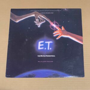 John Williams E.T. The Extra-Terrestrial LP 映画 オリジナル サントラ MCA Records 80年代 ET MCA-6109 Bruce Botnick John Williams