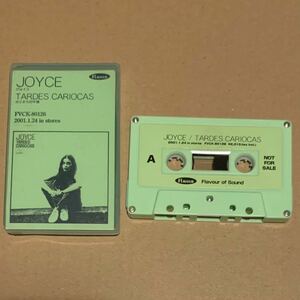 Joyce Tardes Cariocas domestic promo cassette tape Jazz Latin Pop Samba MPB Latin Jazzka rio ka. p.m. Joyce Femininab radio-controller Lien 