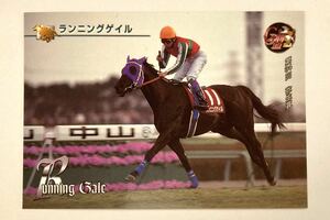 ランニングゲイル 012 報知杯 弥生賞バンダイ サラブレッドカード 97年 競馬 競馬カード 美品 ウマ娘