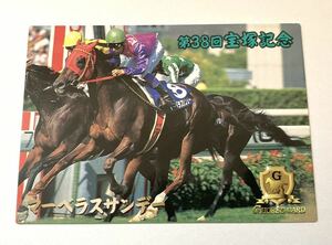 マーベラスサンデー ＧHORSE CARD 宝塚記念 97年 競馬 競馬カード ウマ娘 美品