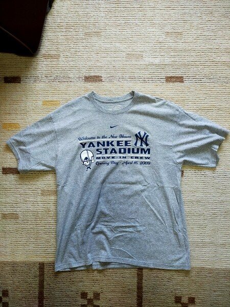 Nike ヤンキースタジアム移転 開幕記念Tシャツ MLB公認商品 限定品 大リーグ メジャーリーグ Yankees 松井秀喜