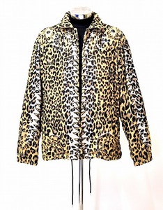 SEVESKIG (セヴシグ) TIBETAN MONK PILE JACKET チベタン モンク パイルジャケット 長袖 ブルゾン L/S コーチ レオパード LEOPARD OVER