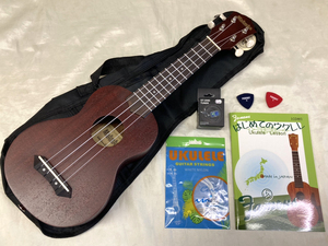 ●値下げしました。● 豪華おまけ付 MaAmAa(マァーマァ）/ MU-1 Soprano Ukulele 　ソプラノウクレレ　送料無料(一部地域は除きます。)