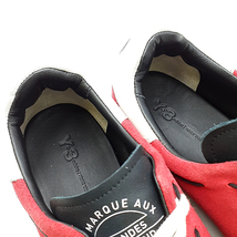 送料無料 ワイスリー Y-3 ヨウジヤマモト アディダス スニーカー 靴 シューズ AC7482 スーパーノット スエード 27cm 赤系 白系 メンズ_画像6