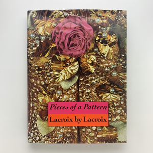  Christian *la black waPieces of a Pattern: Lacroix by Christian Lacroix 1992 year Thames & Hudson