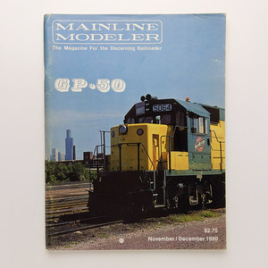 【鉄道 洋書】MAINLINE MODELER　1980.Nov/Dec vol.1 no.5　the Magazine For the Discerning Railroader　＜ゆうメール＞