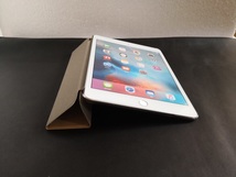 (薄型 軽量) iPad mini5/mini4 共用 シャンパンゴールド レザー スマートケース _画像4