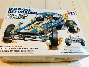ワイルドワンオフローダーBLOCKHEAD MOTORS!!オリジナルステッカー付き!