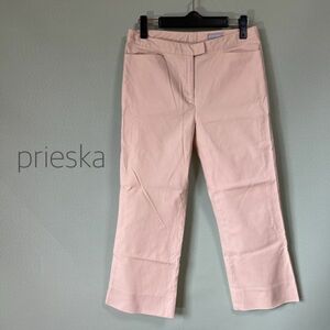 ◎Prieska クロップドパンツ ボトム レディース 67-93 ベージュ色 春夏