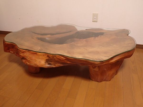 ヤフオク! -屋久杉 テーブル(家具、インテリア)の中古品・新品・未使用 