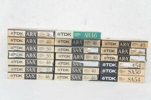 TDK AR-X SA-X 等 ノーマル ハイポジ カセットテープ 約20点 まとめてセット 0605180601