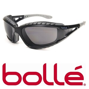 bolle サングラス トラッカー ブラック ボレー スモークレンズ | メンズ スポーツ 紫外線カット UVカット グラサン