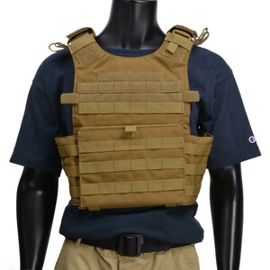 CONDOR GUNNER PLATE CARRIER COYOTE BROWN 201039-498