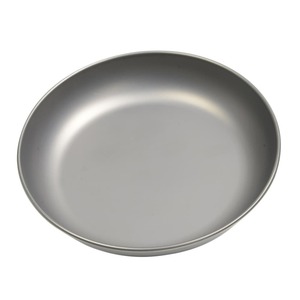  маленькая тарелка оригинальный титановый кемпинг * уличный посуда titanium plate [ средний ] стол одежда стол одежда поле альпинизм высокий King 