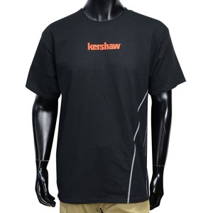 Kershaw 半袖Tシャツ メーカーロゴ ブラック [ Lサイズ ] カーショウ 公式マーチャンダイズ オフィシャル 衣料品