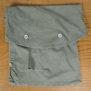  Germany army discharge goods tent seat storage bag OD olive gong b army curtain storage sack [ average under goods ] pap tent storage pouch army curtain tent 