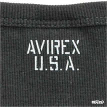 AVIREX Tシャツ 長袖 ヘンリーネック 無地 デイリー [ グレー / Sサイズ ] ロングTシャツ ロンT_画像6