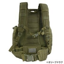 CONDOR バックパック Urban Go Pack [ ブラック ] コンドルアウトドア ナップザック 鞄 ミリタリーグッズ_画像5