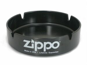 ZIPPO 卓上灰皿 プラスチック 黒 アッシュトレイ アッシュトレー | ジッポー オイルライター