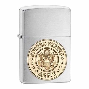 ZIPPO U.S.ARMY エンブレム クローム 280ARM ジッポー オイルライター アーミー