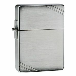 ZIPPO 1935復刻版 サテンクローム ロゴ 1935年 復刻モデル ジッポー オイルライター　Replica