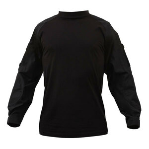 Rothco コンバットシャツ 90010 ブラック [ Mサイズ ] バトルシャツ 戦闘服 BDU