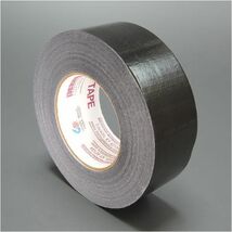 ダクトテープ ブラック 55m巻 DUCT TAPE ガムテープ 荷造り 固定 布テープ ダクトシールテープ_画像1