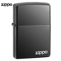 ZIPPO ブラックアイス 150 鏡面仕上 鏡面仕上げ ロゴ ZL | ジッポー オイルライター ポリッシュ_画像1