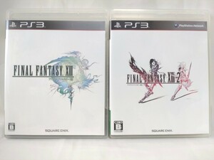 【PS3】※中古品※ ファイナルファンタジーXIII　+ ファイナルファンタジーXIII-2　2本セット 