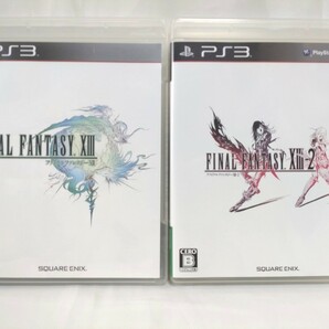 【PS3】※中古品※ ファイナルファンタジーXIII　+ ファイナルファンタジーXIII-2　2本セット 