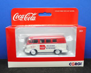 1/43 CORGI コーギー VW タイプ2（T1）Camper 1960`s (後期型) Coca Cola フォルクスワーゲン コカ・コーラ ●