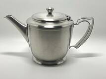 OLD HALL オールドホール BALMORAL 1.75Pt Tea Pot (Satin) バルモラル ステンレス 1.75Pt サテン ティーポット長 注ぎ口 年1950's *T426_画像1