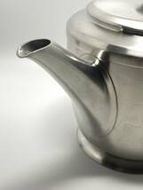 OLD HALL オールドホール BALMORAL 1.75Pt Tea Pot (Satin) バルモラル ステンレス 1.75Pt サテン ティーポット長 注ぎ口 年1950's *T426_画像4