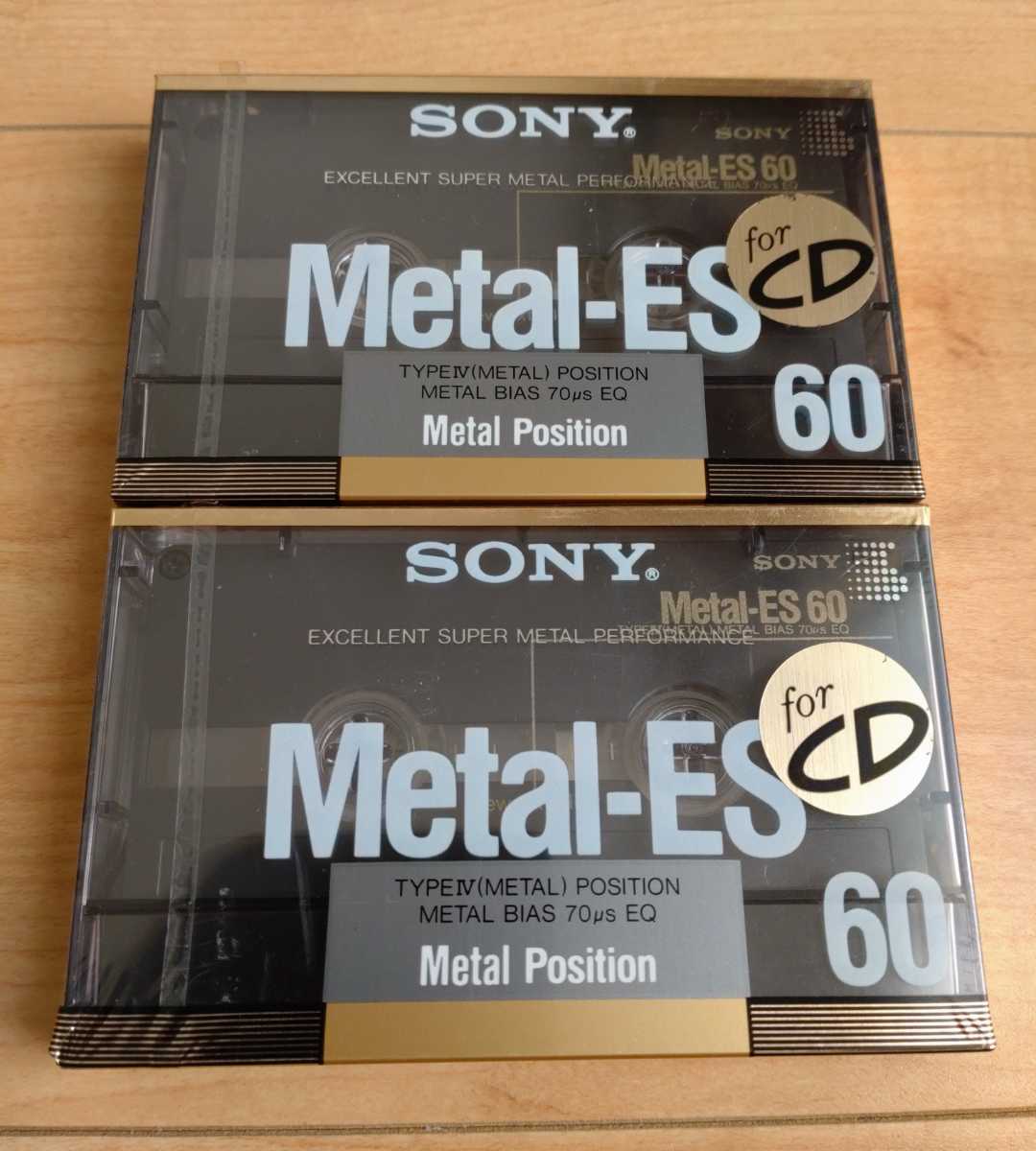 激安超安値 Metal SONY **未使用** ES 10本 カセットテープ 46 